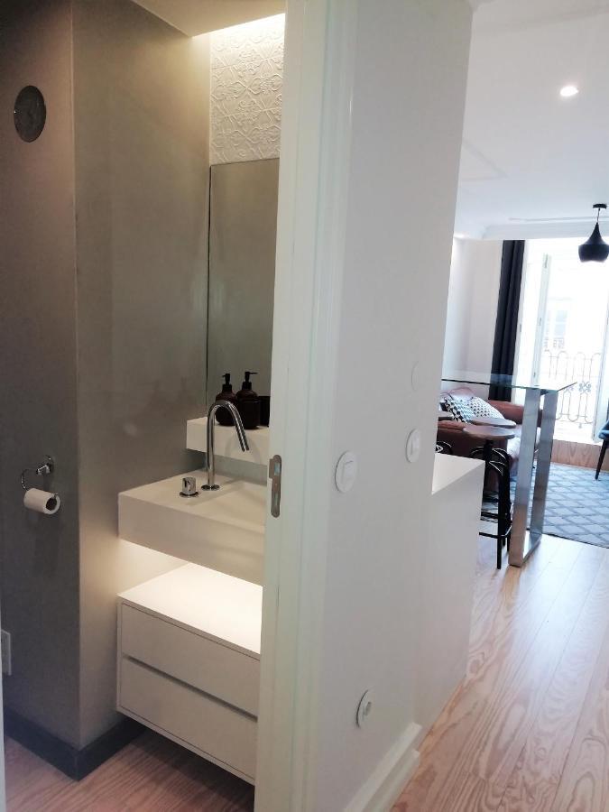 Augusta 229-5E-City Center Apt- Balcony & Elevator リスボン エクステリア 写真